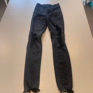 Black American Eagle Jeans size 000